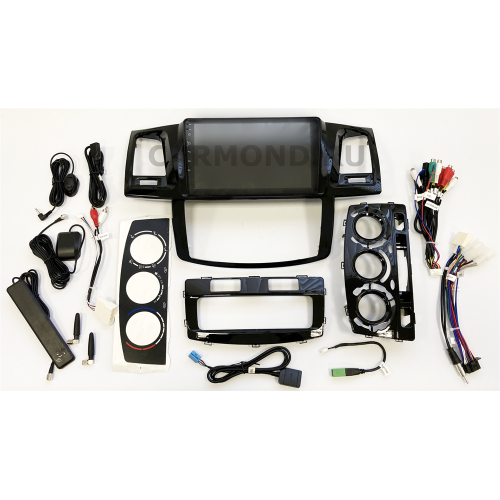 Магнитола Farcar H143R (S400) для Toyota Hilux 2012+ на Android 10.0
