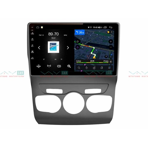 Головное устройство VAYCAR 10V4 4/64 ГБ для Citroen C4 II 2010-2017 на Android 10.0