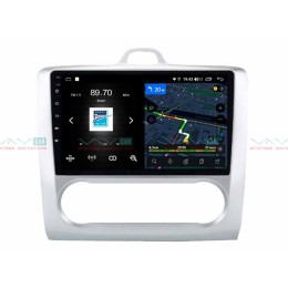 Штатная магнитола VAYCAR 09V4 4/64 ГБ для FORD Focus II 2005-2011 (Климат) на Android 10.0