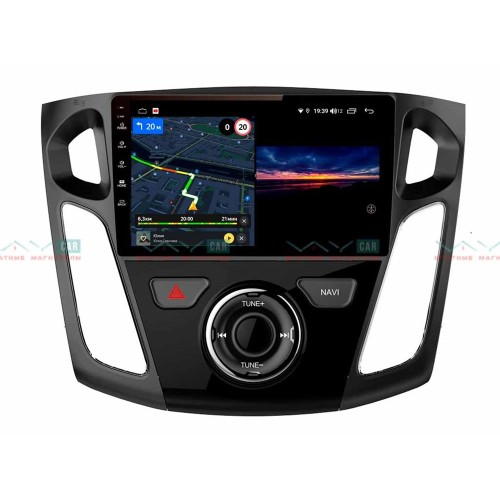 Автомагнитола VAYCAR 09V3 3/32 ГБ для Ford Focus III 2011-2016 на Android 10.0