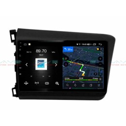 Головное устройство VAYCAR 10V4 4/64 ГБ для Honda Civic 2012-2015 на Android 10.0