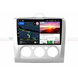 Автомагнитола VAYCAR 09V6 6/128 ГБ для FORD Focus II 2005-2011 (Кондиционер) на Android 10.0