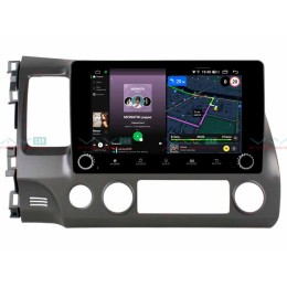 Автомагнитола VAYCAR 10V4R 4/64 ГБ крутилки для Honda Civic 8 (VIII) 2006-2012 на Android 10.0