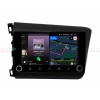 Штатная магнитола VAYCAR 10V4R 4/64 ГБ крутилки для Honda Civic 2012-2015 на Android 10.0