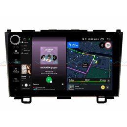 Головное устройство VAYCAR 09V4R 4/64 ГБ крутилки для Honda CR-V III 2007-2012 на Android 10.0