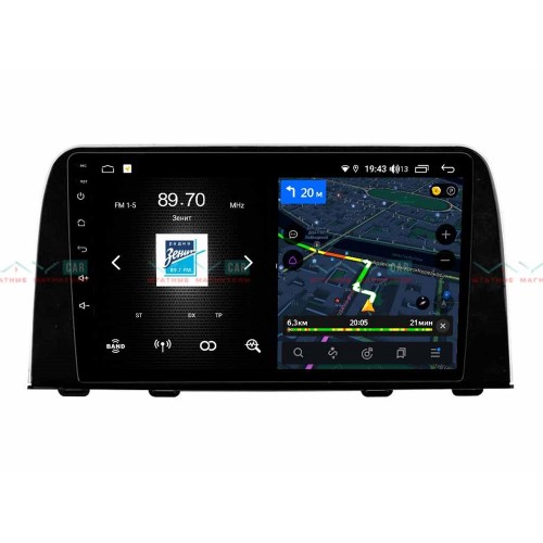 Автомагнитола VAYCAR 09V4 4/64 ГБ для Honda CR-V 2017-2024 на Android 10.0