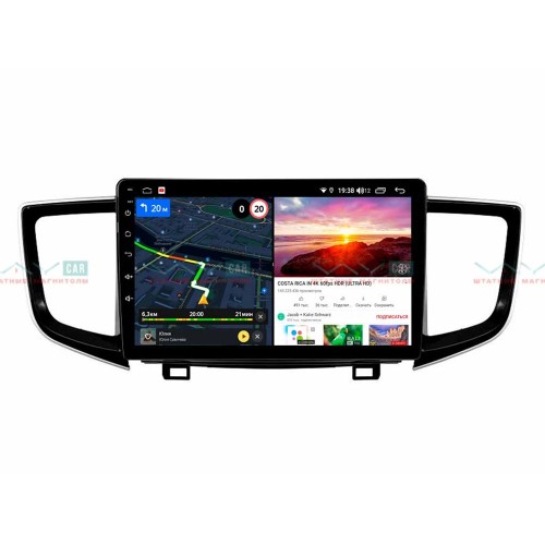 Головное устройство VAYCAR 10V6 6/128 ГБ для Honda Pilot III 2015-2022 на Android 10.0