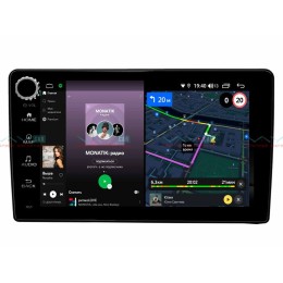 Штатная магнитола VAYCAR 09V4R 4/64 ГБ крутилки для Hyundai Starex H1 2007-2016 на Android 10.0