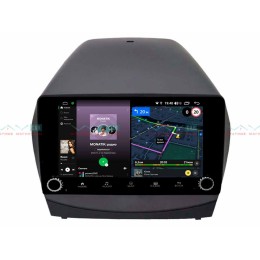 Штатная магнитола VAYCAR 10V4R 4/64 ГБ крутилки для Hyundai ix35, Tucson II 2010-2015 на Android 10.0