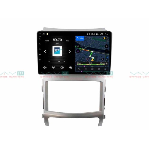 Штатная магнитола VAYCAR 09V4D 4/64 ГБ 1DIN для Hyundai ix55 2008-2013 на Android 10.0