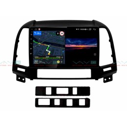 Штатная магнитола VAYCAR 09V3 3/32 ГБ для Hyundai Santa Fe III 2005-2012 на Android 10.0