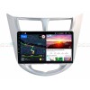 Штатная магнитола VAYCAR 09V6 6/128 ГБ для Hyundai Solaris I 2011-2017 на Android 10.0