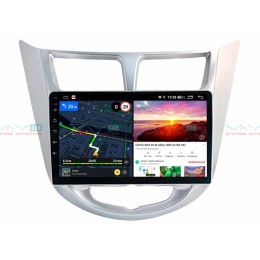 Штатная магнитола VAYCAR 09V6 6/128 ГБ для Hyundai Solaris I 2011-2017 на Android 10.0