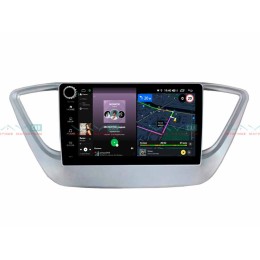 Штатная магнитола VAYCAR 09V4R 4/64 ГБ крутилки для Hyundai Solaris II 2017-2020 на Android 10.0