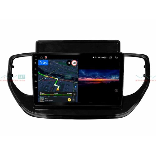 Штатная магнитола VAYCAR 09V3 3/32 ГБ для Hyundai Solaris 2020+ на Android 10.0