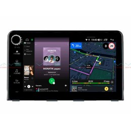 Штатная магнитола VAYCAR 09V4R 4/64 ГБ крутилки для Hyundai Sonata VII (LF) 2017-2019 на Android 10.0
