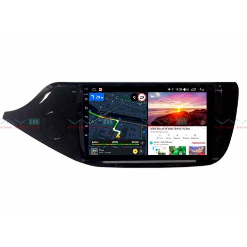 Штатная магнитола VAYCAR 09V6 6/128 ГБ для Kia Ceed II 2012-2018 на Android 10.0