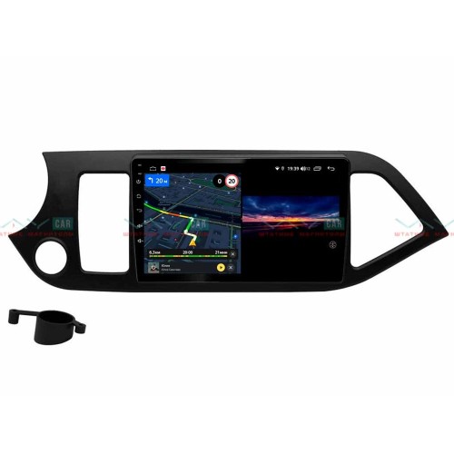 Штатная магнитола VAYCAR 09V3 3/32 ГБ для Kia Picanto II 2011-2016 на Android 10.0