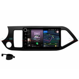 Штатная магнитола VAYCAR 09V4R 4/64 ГБ крутилки для Kia Picanto II 2011-2016 на Android 10.0