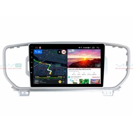 Штатная магнитола VAYCAR 09V6 6/128 ГБ для KIA Sportage IV 2016-2018 на Android 10.0