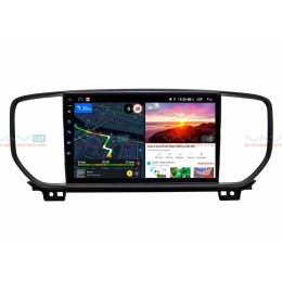 Штатная магнитола VAYCAR 09V6 6/128 ГБ для KIA Sportage IV 2018-2022 на Android 10.0