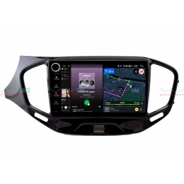 Штатная магнитола VAYCAR 09V4R 4/64 ГБ крутилки для Lada Vesta 2015-2022 на Android 10.0