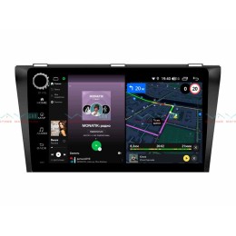 Штатная магнитола VAYCAR 09V4R 4/64 ГБ крутилки для Mazda 3 2003 - 2009 на Android 10.0