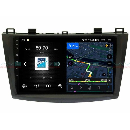 Штатная магнитола VAYCAR 09V4 4/64 ГБ для Mazda 3 (BL) 2009-2013 на Android 10.0