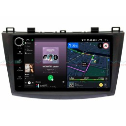 Штатная магнитола VAYCAR 09V4R 4/64 ГБ крутилки для Mazda 3 (BL) 2009-2013 на Android 10.0