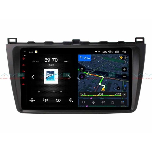 Штатная магнитола VAYCAR 09V4 4/64 ГБ для Mazda 6 2007-2012 на Android 10.0