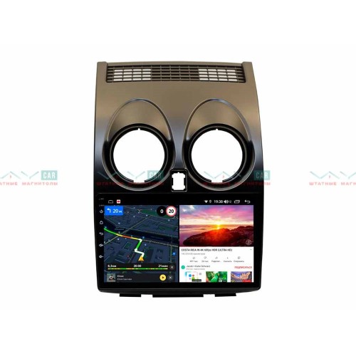 Штатная магнитола VAYCAR 09V6 6/128 ГБ для Nissan Qashqai I 2007-2013 на Android 10.0