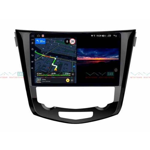 Штатная магнитола VAYCAR 10V3 3/32 ГБ для Nissan Qashqai II, X-Trail III 2014-2019 на Android 10.0