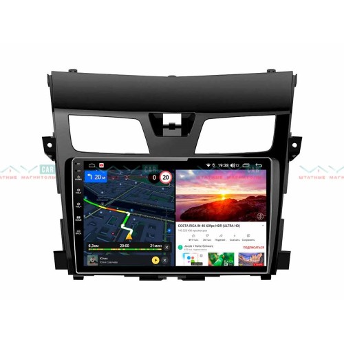 Штатная магнитола VAYCAR 10V6 6/128 ГБ для Nissan Teana III 2014-2021 на Android 10.0