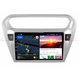 Штатная магнитола VAYCAR 09V6 6/128 ГБ для Peugeot 301 I 2012-2018 на Android 10.0