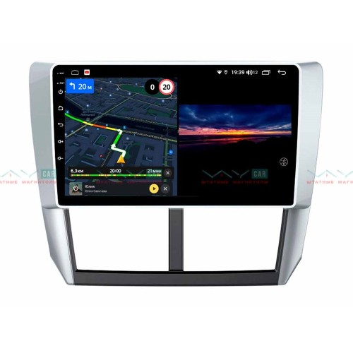 Штатная магнитола VAYCAR 09V3 3/32 ГБ для Subaru Forester III, Impreza III 2007-2013 на Android 10.0