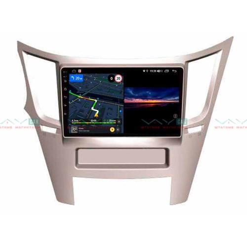 Штатная магнитола VAYCAR 09V3 3/32 ГБ для Subaru Legacy V, Outback IV 2009-2014 на Android 10.0