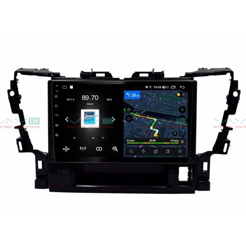 Штатная магнитола VAYCAR 10V4 4/64 ГБ для Toyota Alphard III 2015-2020 на Android 10.0