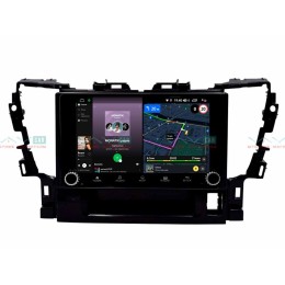 Штатная магнитола VAYCAR 10V4R 4/64 ГБ крутилки для Toyota Alphard III 2015-2020 на Android 10.0