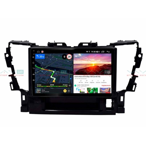 Штатная магнитола VAYCAR 10V6 6/128 ГБ для Toyota Alphard III 2015-2020 на Android 10.0