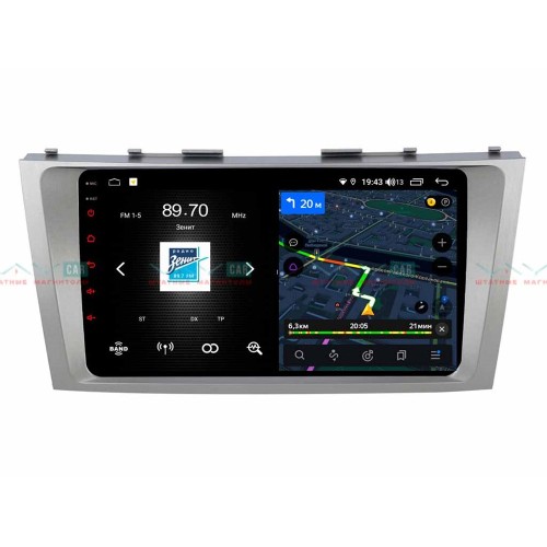 Штатная магнитола VAYCAR 09V4 4/64 ГБ для Toyota Camry V40 2006-2011 на Android 10.0
