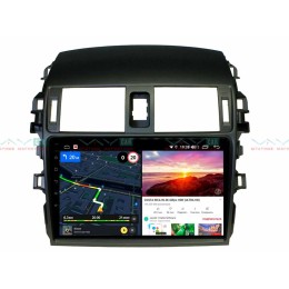 Штатная магнитола VAYCAR 09V6 6/128 ГБ для Toyota Corolla X (E140, E150) 2006-2013 на Android 10.0