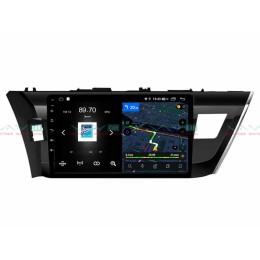 Штатная магнитола VAYCAR 10V4 4/64 ГБ для Toyota Corolla XI 2013-2015 на Android 10.0