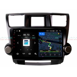 Штатная магнитола VAYCAR 10V4 4/64 ГБ для Toyota Highlander (U40) 2007-2013 на Android 10.0