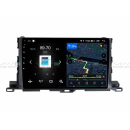 Штатная магнитола VAYCAR 10V4 4/64 ГБ для Toyota Highlander (U50) 2014-2019 на Android 10.0