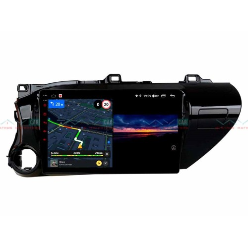 Штатная магнитола VAYCAR 10V3 3/32 ГБ для Toyota Hilux VIII 2015-2020 на Android 10.0