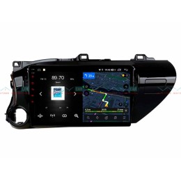 Штатная магнитола VAYCAR 10V4 4/64 ГБ для Toyota Hilux VIII 2015-2020 на Android 10.0