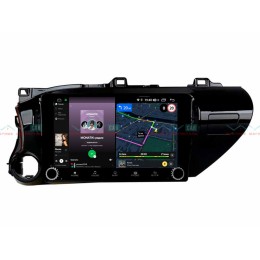 Штатная магнитола VAYCAR 10V4R 4/64 ГБ крутилки для Toyota Hilux VIII 2015-2020 на Android 10.0