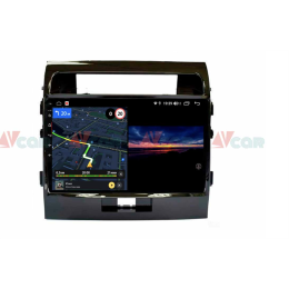 Штатная магнитола VAYCAR 10V3 3/32 ГБ для Toyota Land Cruiser 200 2007-2015 на Android 10.0