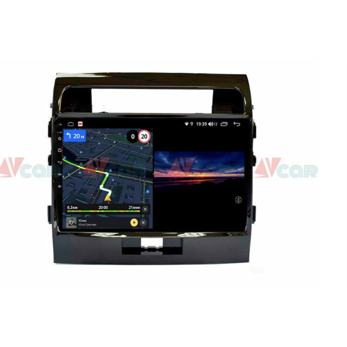 Штатная магнитола VAYCAR 10V3 3/32 ГБ для Toyota Land Cruiser 200 2007-2015 на Android 10.0