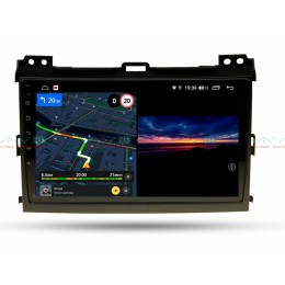 Штатная магнитола VAYCAR 09V3 3/32 ГБ для Toyota Land Cruiser Prado 120 2002-2009 на Android 10.0